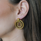Maze Oorbellen Goud - Pien