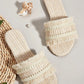 Chique Fringe Pantoffels voor Knusse Comfort
