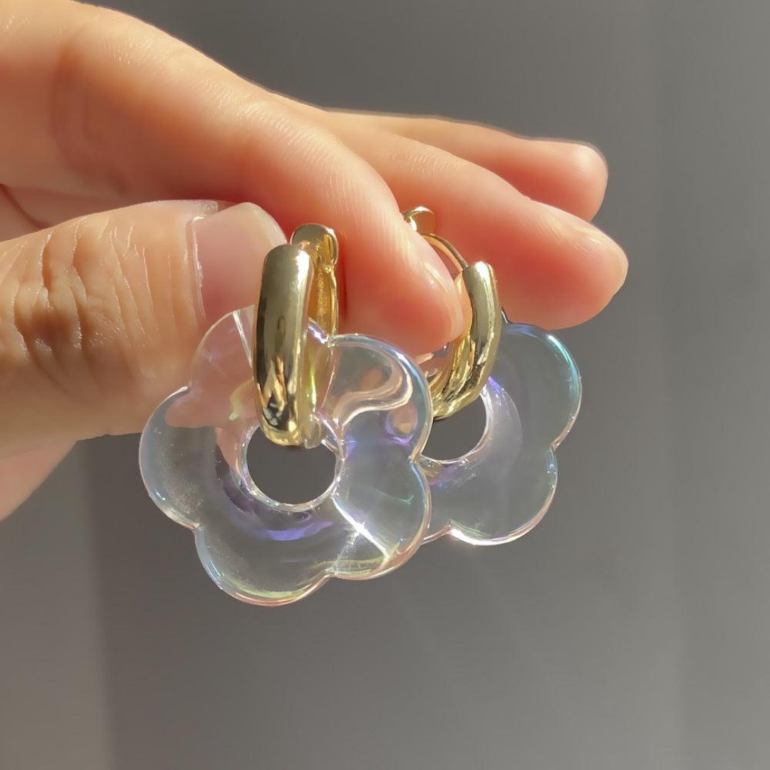 Elegante Gouden Vergulde Oorbellen voor Dames - Perfecte Glamour Accessoire