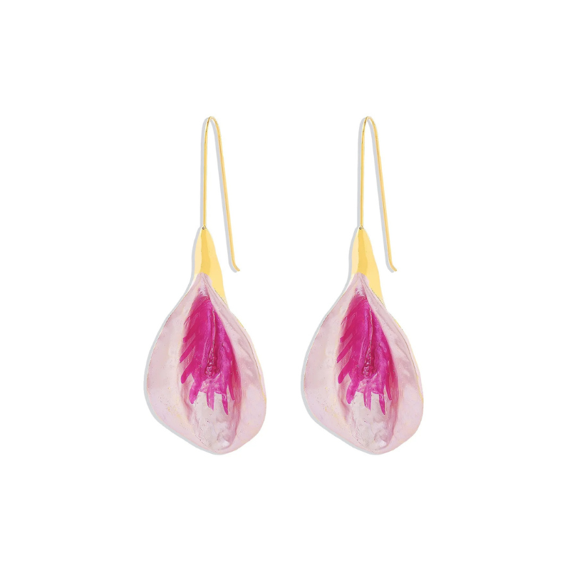 Elegante Bloem Bengelen Oorbellen - Bella voor een verfijnde look