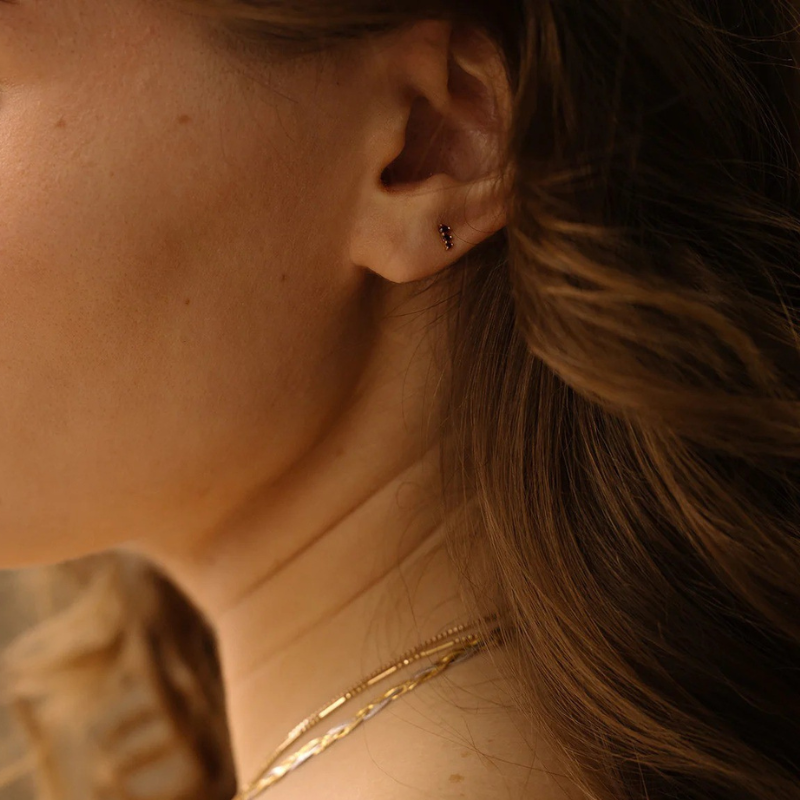 Elegante Drie Mini Zirkonia Oorbellen - Sandy