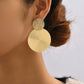 Schattige Oorbellen Goud/Zilver met een Maansfeer