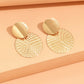 Schattige Oorbellen Goud/Zilver met een Maansfeer
