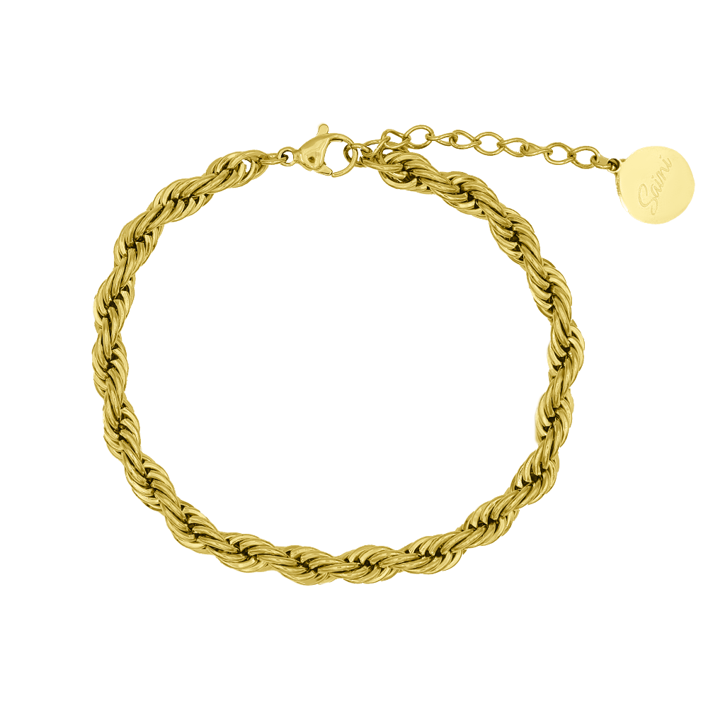 Elegante gedraaide armband voor een stijlvolle look