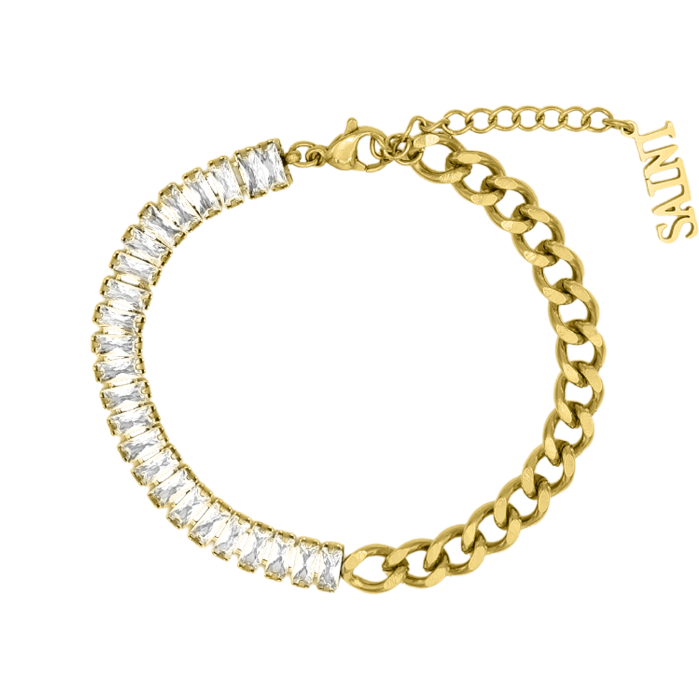 Prestige Baguette Casual Armband - Elegante Stijl