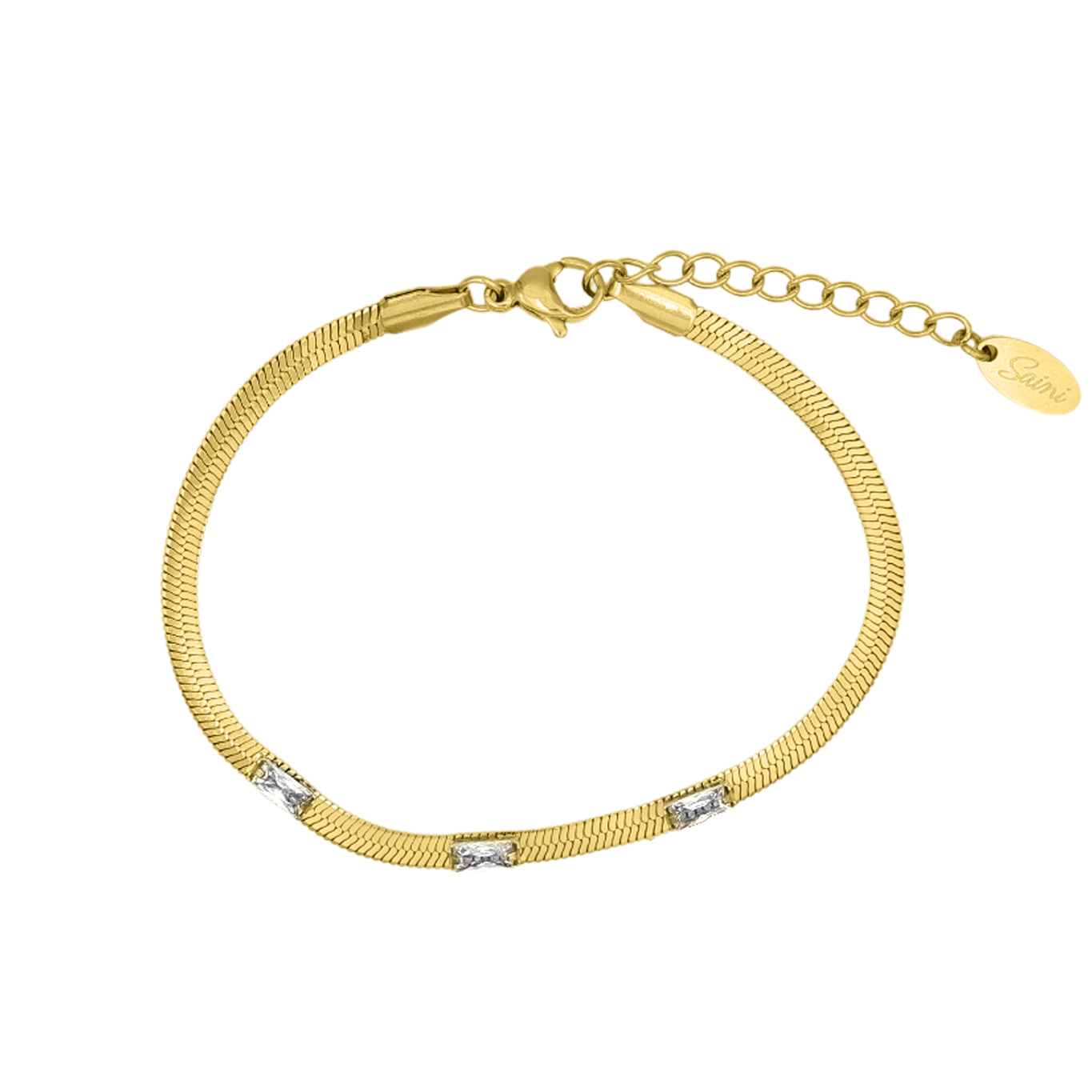 Elegante Handtekening Slanke Armband voor een Luxe Touch