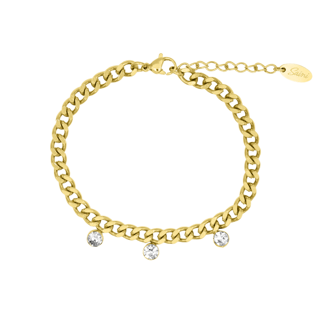 Elegante Signature Armband met Natuurstenen – Unieke Stijl voor Elke Vrouw