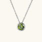Elegante Geboortesteen Ketting - Amelia für personalisierte Geburtstagsgeschenke