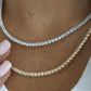 Choker tennisstijl modieus en elegant, voeg een verleidelijke charme toe aan je outfit