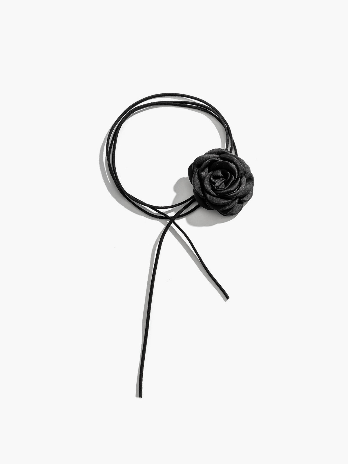 Rozenknop Choker Ketting