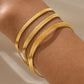 Elegante en Trendy Herringbone Armband