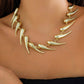 Chic geometrisch waterdruppel ketting - elegante en moderne sieradendesign