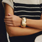 Brede Goudkleurige Armband – Statement Cuff voor Dames