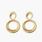 Vintage Ronde Bold Oorknopjes