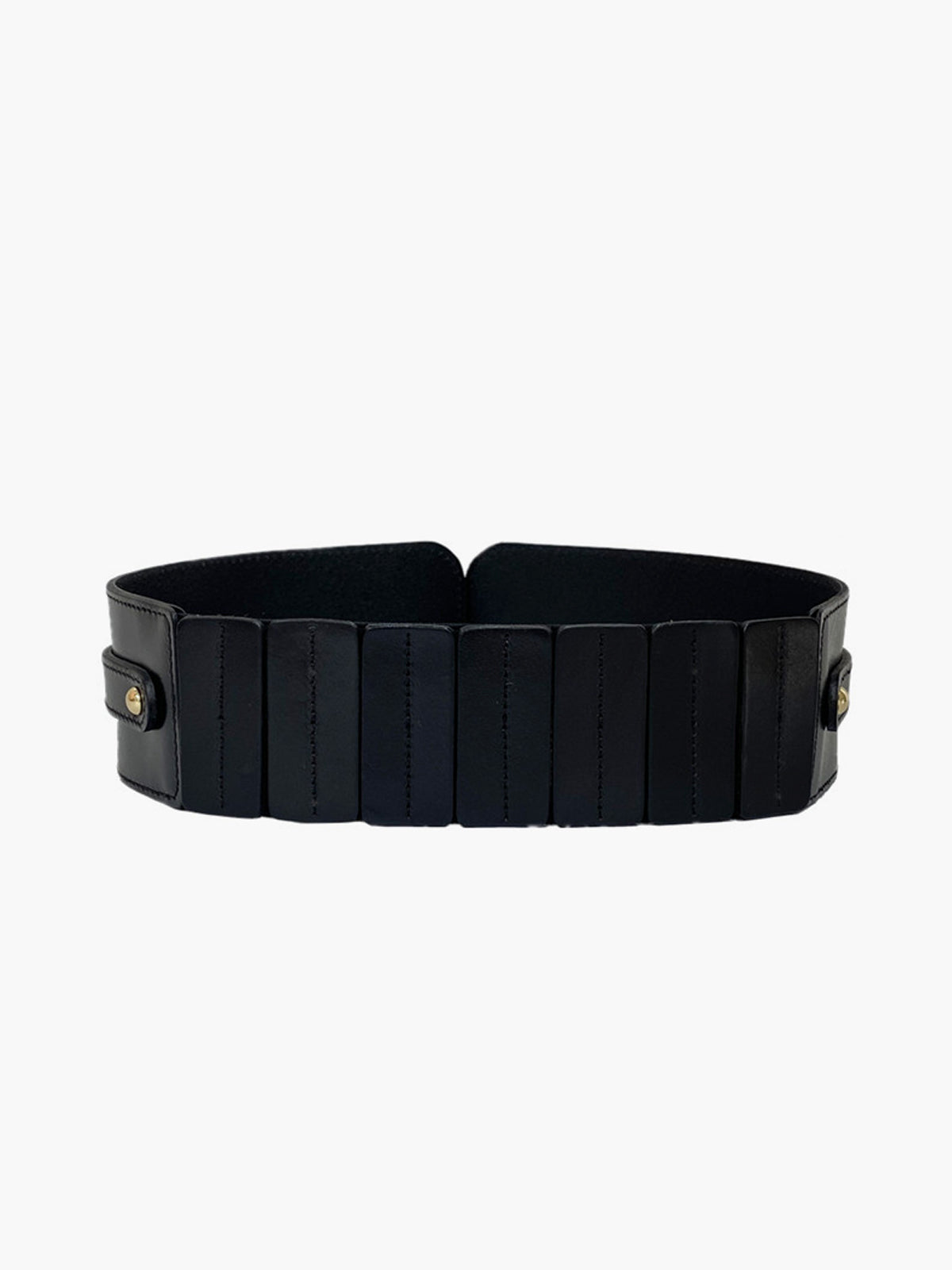 Breedceinture van goud met elegante gesp