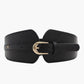 Breedceinture van goud met elegante gesp
