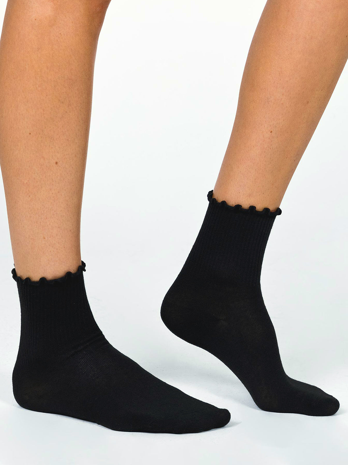 Kousen met afgewerkte rand voor een stijlvolle look
