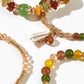 Set van 4 Prachtige Kristallen Parels Armbanden