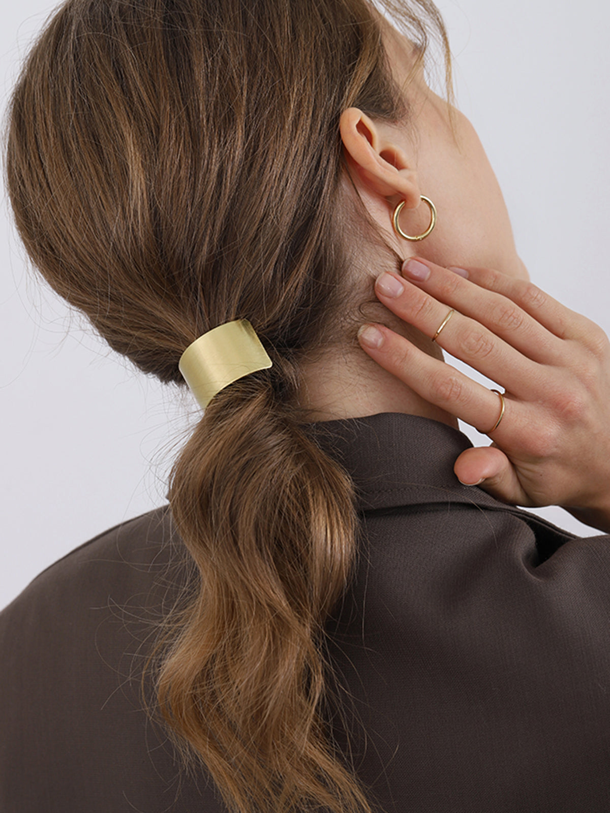 Metalen Haarband met Parels voor Elegante Haarstylen