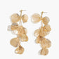 Luxe Lange Gouden Oorbellen met Bladvormige Hangers – Elegant Design