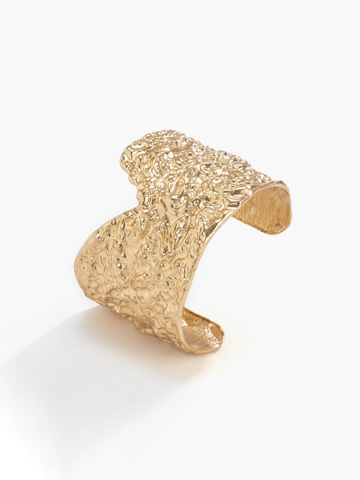 Onregelmatige Gouden Cuff Armband