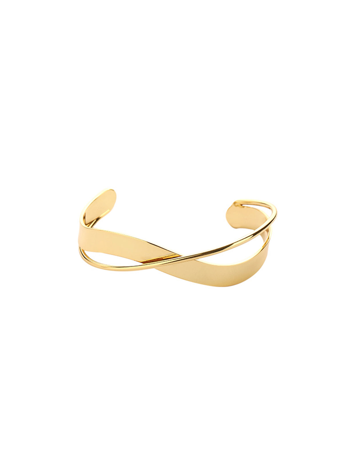 Goudkleurige Damesarmband – Minimalistisch Dubbellaags Design