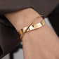 Goudkleurige Damesarmband – Minimalistisch Dubbellaags Design