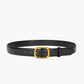 Vintage riem met elegante speld buckle