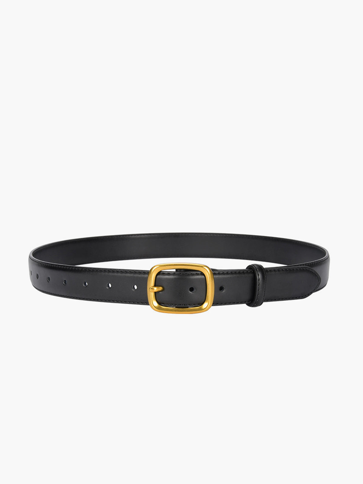 Vintage riem met elegante speld buckle