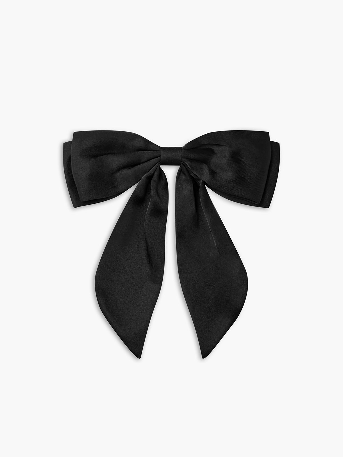 Elegante Satijnen 3D Bows Haarklem voor Stijlvolle Updo's