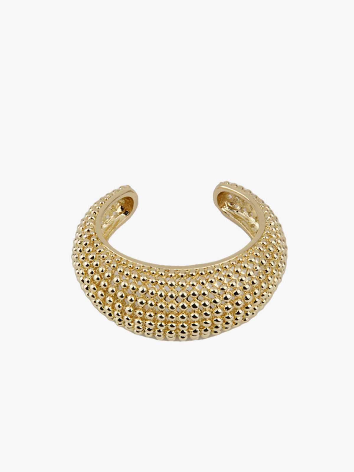 Vintage Holle Kralen Geopende Armband