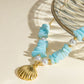 Zeegroene parelmoer schat - Elegante en unieke ketting