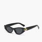Dames zonnebril Cat Eye stijl Zwarte Montuur Elegant en trendy
