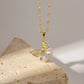 Gouden Stralende Vlinderketting