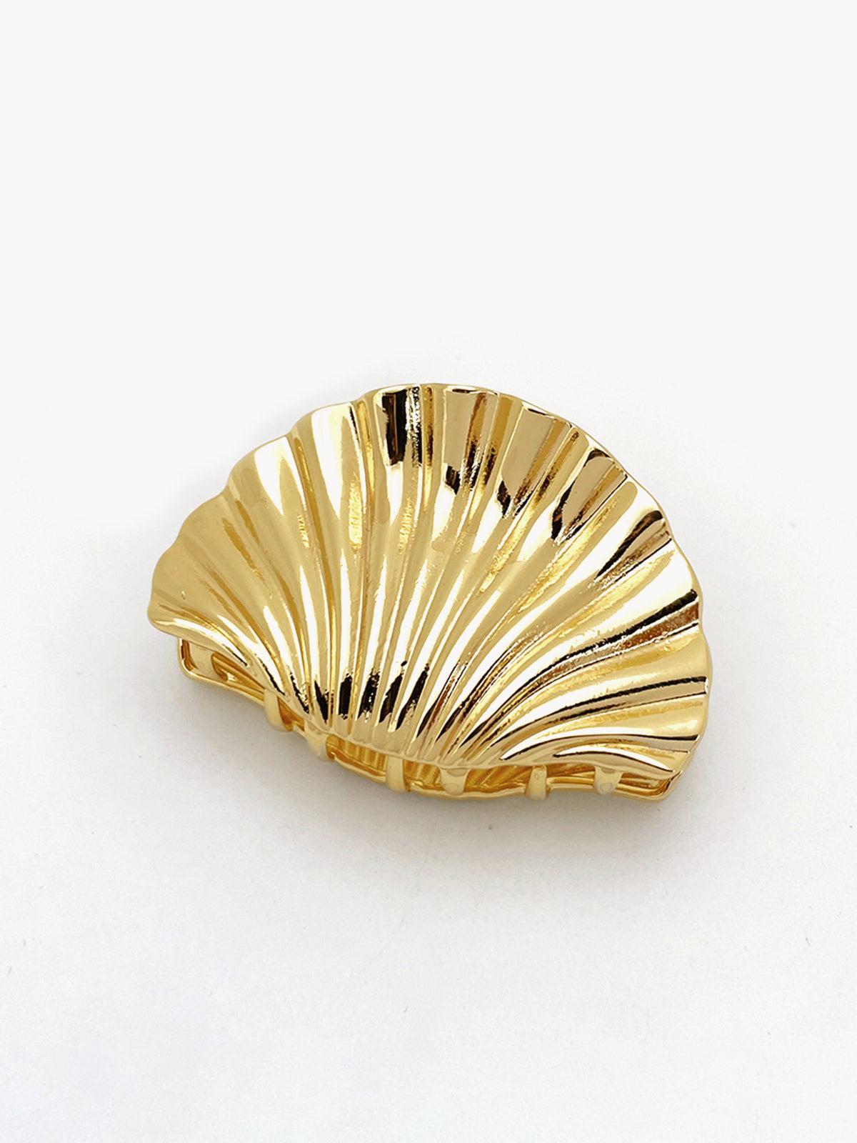 Elegante Gouden Schelphaarclaw - Stijlvol en Duurzaam Haaraccessoire
