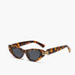 Dames zonnebril Cat Eye stijl Zwarte Montuur Elegant en trendy