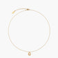 Gouden Decor Parels Pendant Halsketting
