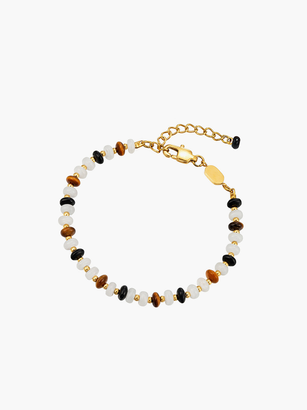 Adembenemende Tijgeroog Edelsteen Kralenarmband