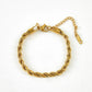 Minimalistische Twist Armband