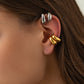 Stijlvolle Chunky Hoepel Oorbellen Cuff