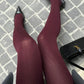 Effen fluweelzachte en comfortabele panty