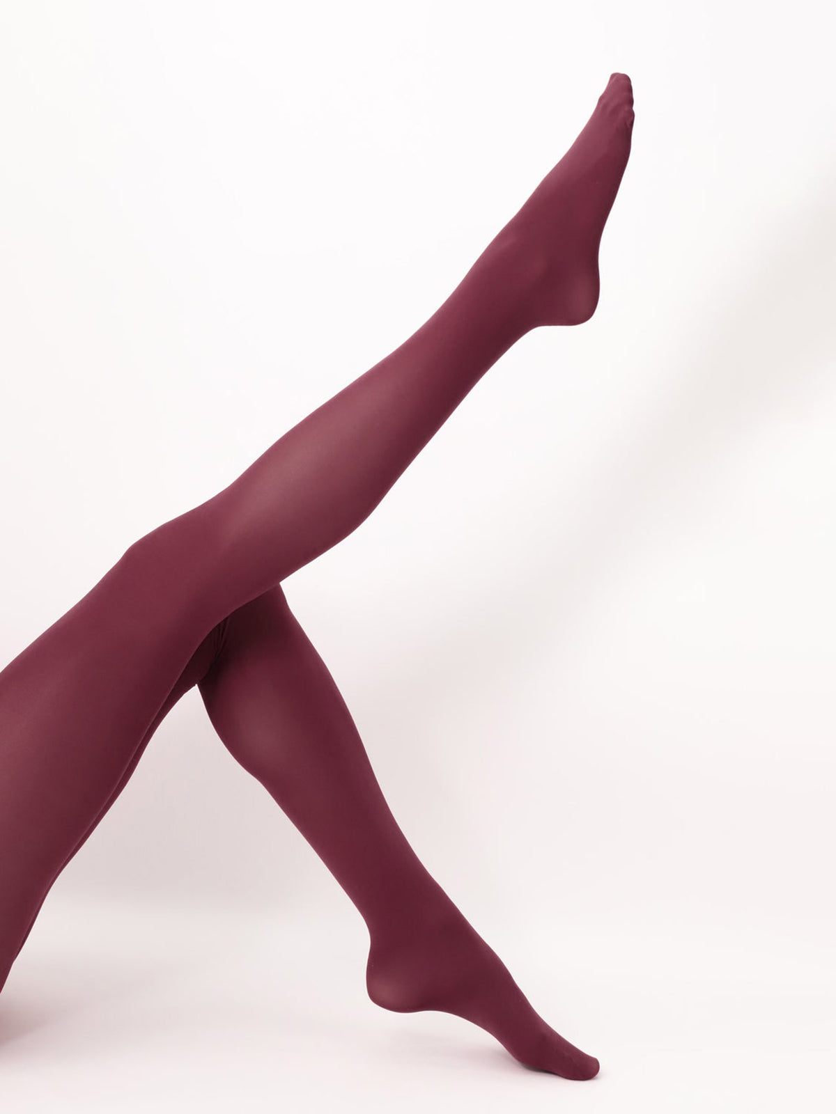 Effen fluweelzachte en comfortabele panty
