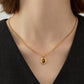 Choker en Pierre Œil de Tigre in Eenvoudige Elegante Stijl