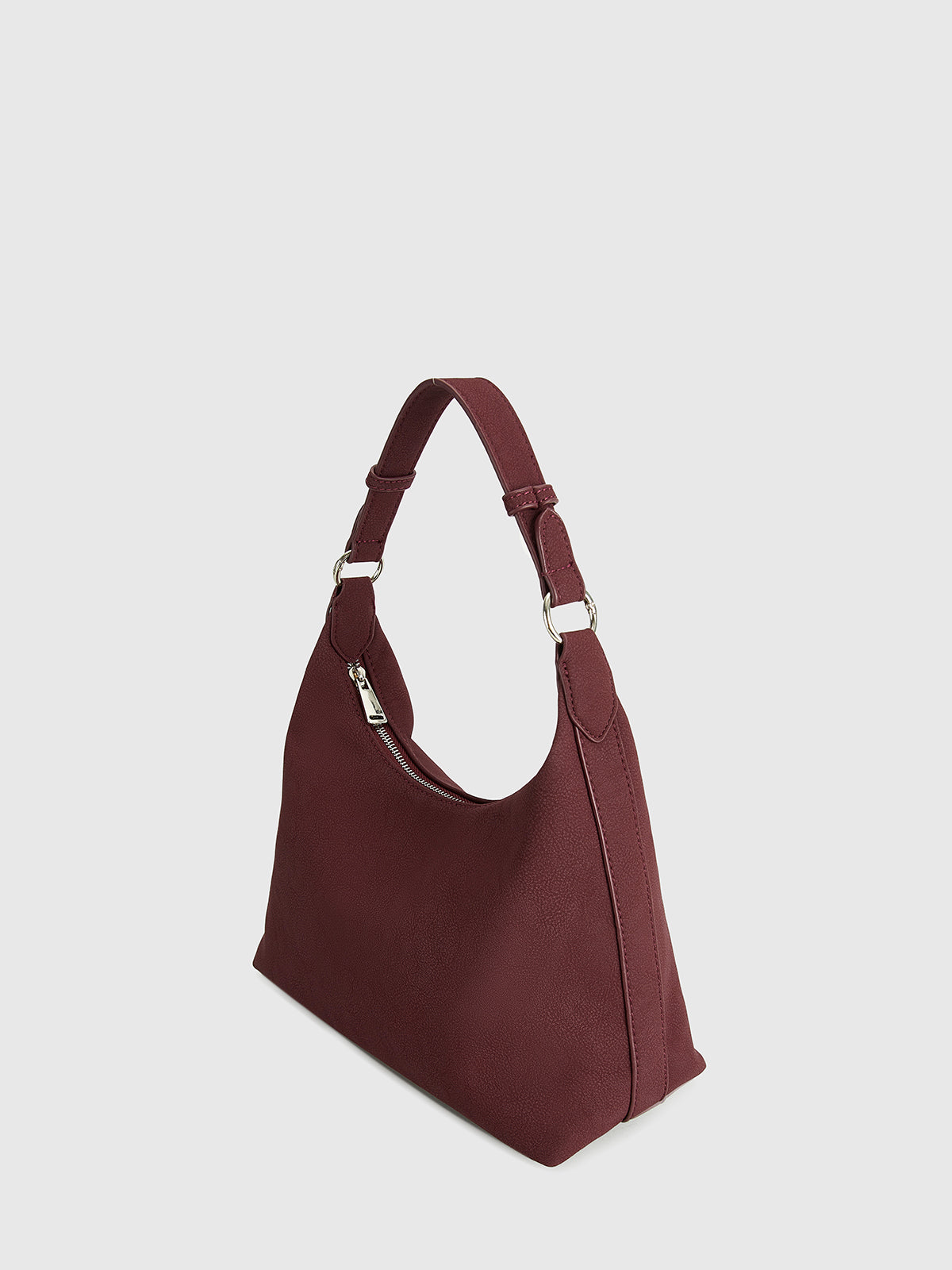 Vintage Zachte Rits Hobo Tas