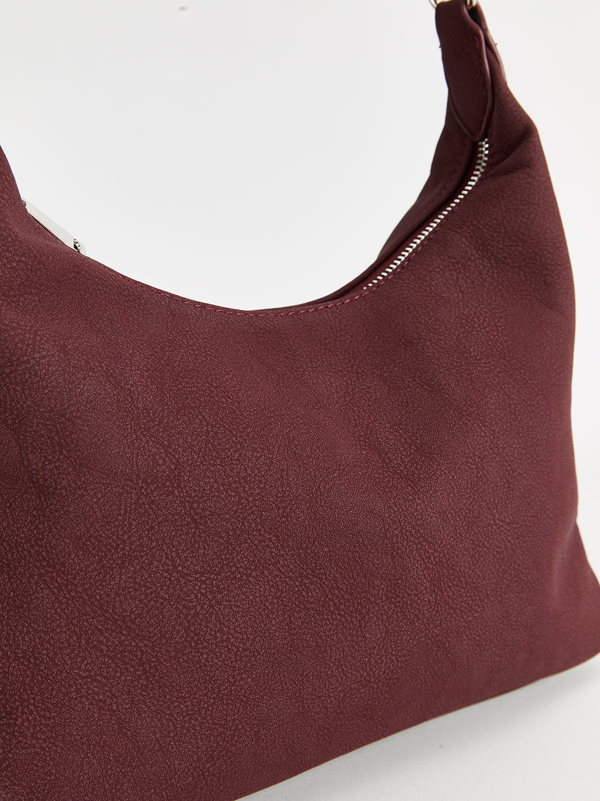 Vintage Zachte Rits Hobo Tas
