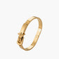 Gesp Armband Goudkleurig – Minimalistische Bangle voor Dames