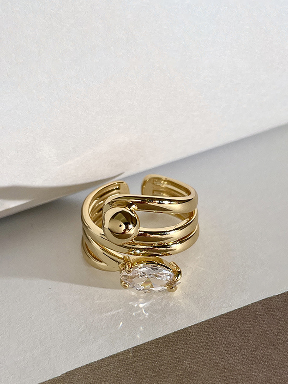 Elegante Twist Ring - Smaakvolle en Chic Sieraden voor Elke Gelegenheid