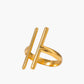 Open geometrische ring met modern en elegant ontwerp