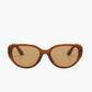 Retro Cat Eye Zonnebril Stijlvol en Chic