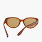 Retro Cat Eye Zonnebril Stijlvol en Chic
